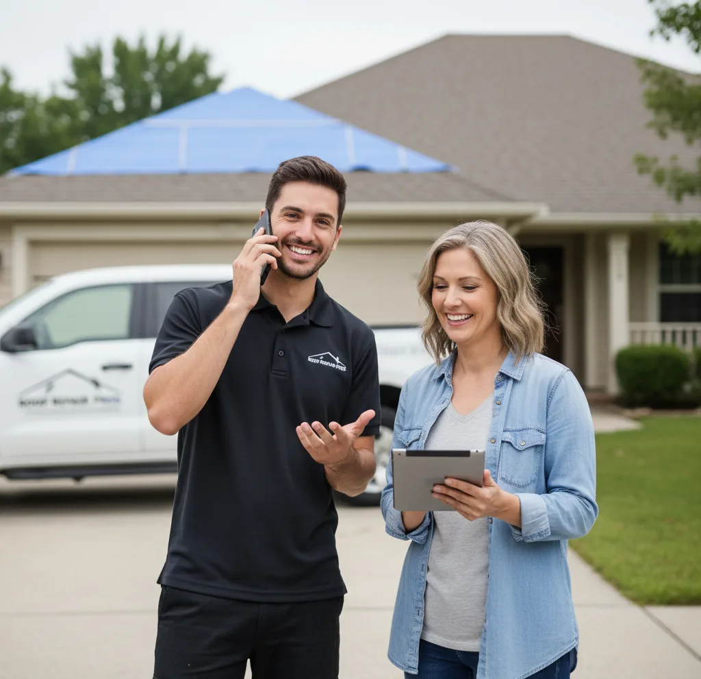 Modern Solutions Roof Repair customer support in Parkland